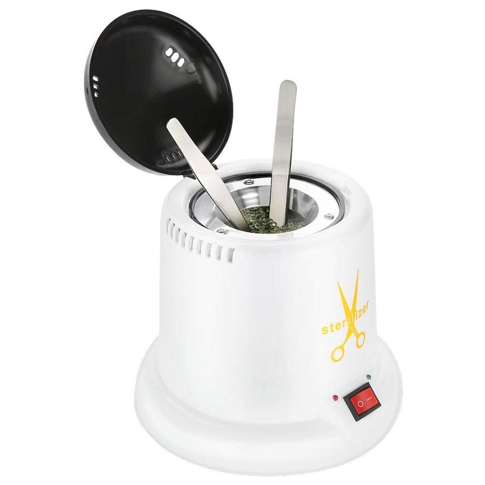 Professional Nail Art Sterilizer Cup - High Temperature Disinfection Box for Metal Makeup Tools, Sanitizer Machine with Quartz Sand (Size 3#) | Perfect for Nail Salons, Home Manicures & Professional Beauty Studios