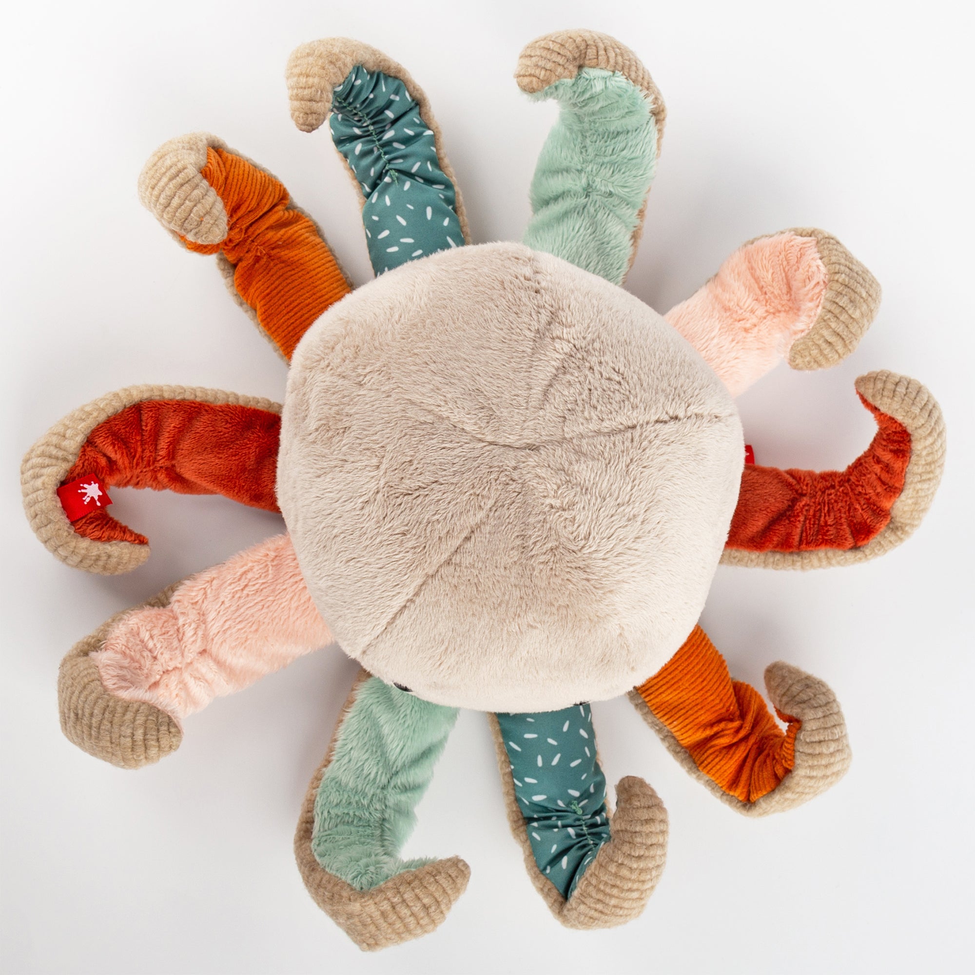 Adorable Patchwork Octopus Plush Toy - Soft Stuffed Animal for Kids & Collectors | Perfect for Bedroom Decor, Gift Giving & Cuddling