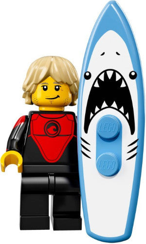 Professional Surfer Series 17 Lego Minifigure - Collectible Toy for Kids & Adults - Perfect for Beach Themed Displays & Lego Collections