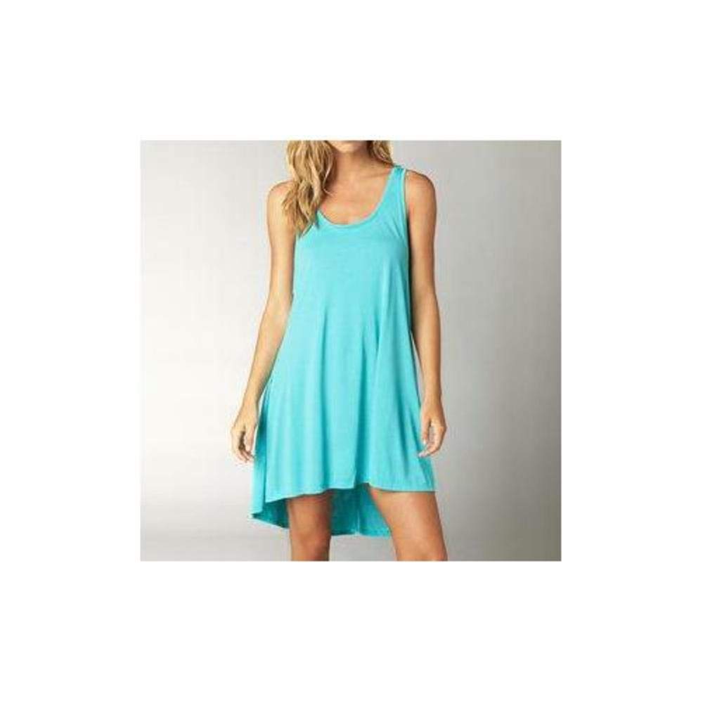 Fox Women's Image Dress - Elegant Flowy Midi Dress for Casual Wear, Office, Parties & Special Occasions