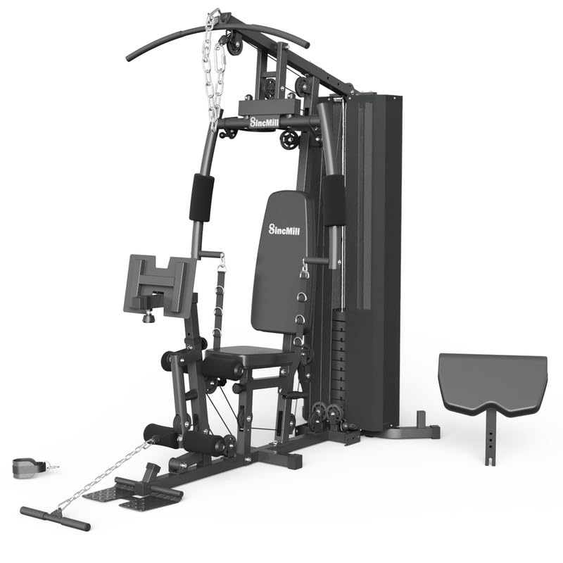 SincMill Home Gym - Multifunctional Full Body Workout Equipment for Strength Training & Fitness | Perfect for Home Exercise, Small Spaces & Personal Training
