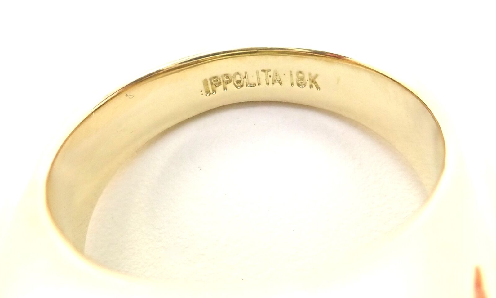 Authentic Ippolita 18k Yellow Gold Lemon Citrine Ring - Elegant Statement Jewelry for Women, Perfect for Weddings, Parties & Special Occasions