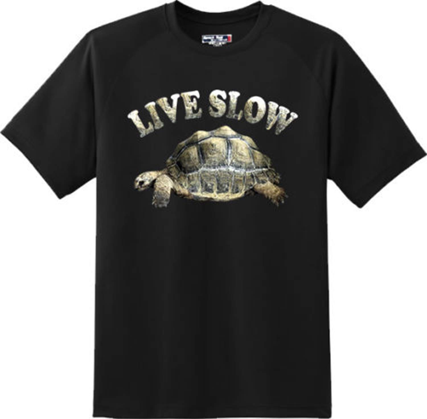 Funny Slow Turtle Tortoise Animal Graphic T-Shirt - Holiday Humor Tee for Casual Wear & Gifts