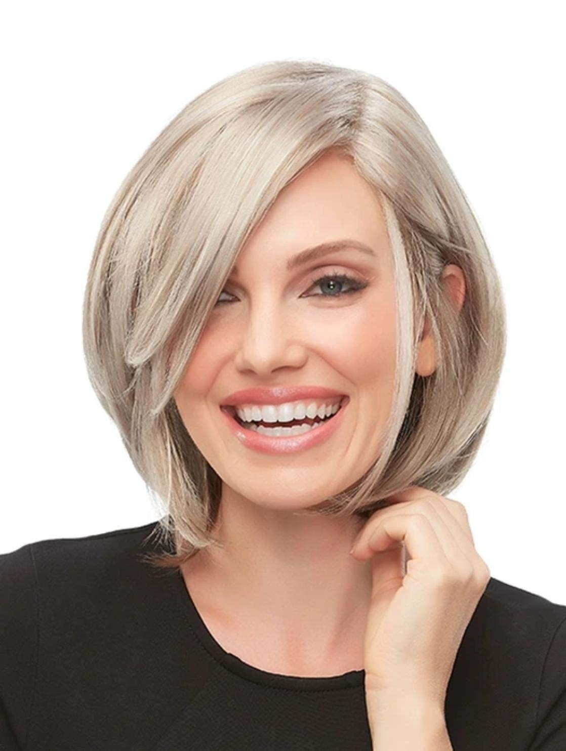 Jon Renau Kristi Wig Bundle - 4 Items Including Synthetic Shampoo, Wide Tooth Comb & Styling Guide (Color 14/26S10) | Perfect for Everyday Wear, Special Occasions & Hair Care Routine