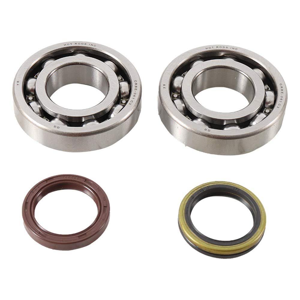 Hot Rods K074 Main Bearing and Seal Kit - High Performance Engine Rebuild Kit for Motorcycles & ATVs - Perfect for Off-Road Racing and Dirt Bike Maintenance