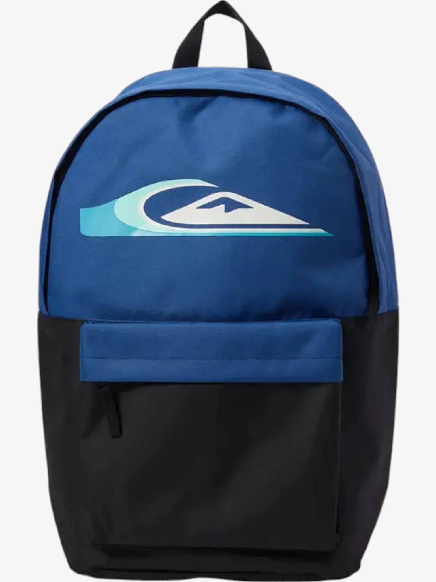 Quiksilver The Poster Logo Backpack - Blue Waterproof Daypack for School, Travel & Outdoor Adventures | Durable & Stylish Laptop Bag for Men & Women