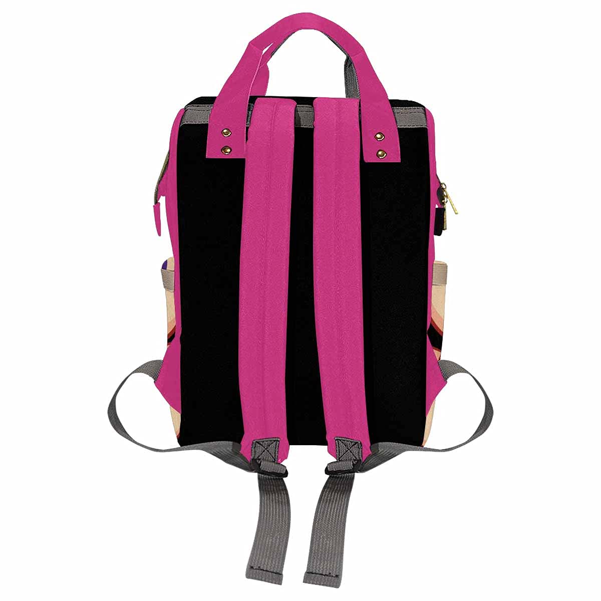 Custom Personalized Diaper Backpack for Moms - Waterproof Multifunctional Nursing & Travel Baby Bag | Perfect for Daycare, Outings & Family Trips