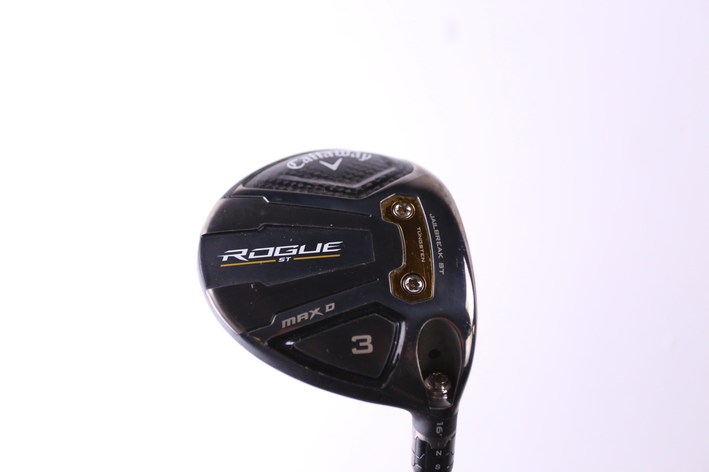 Used Callaway Rogue ST Max Draw 3 Wood Golf Club - Right Handed 16° Stiff Flex | Perfect for High Handicappers & Slice Correction on Fairways
