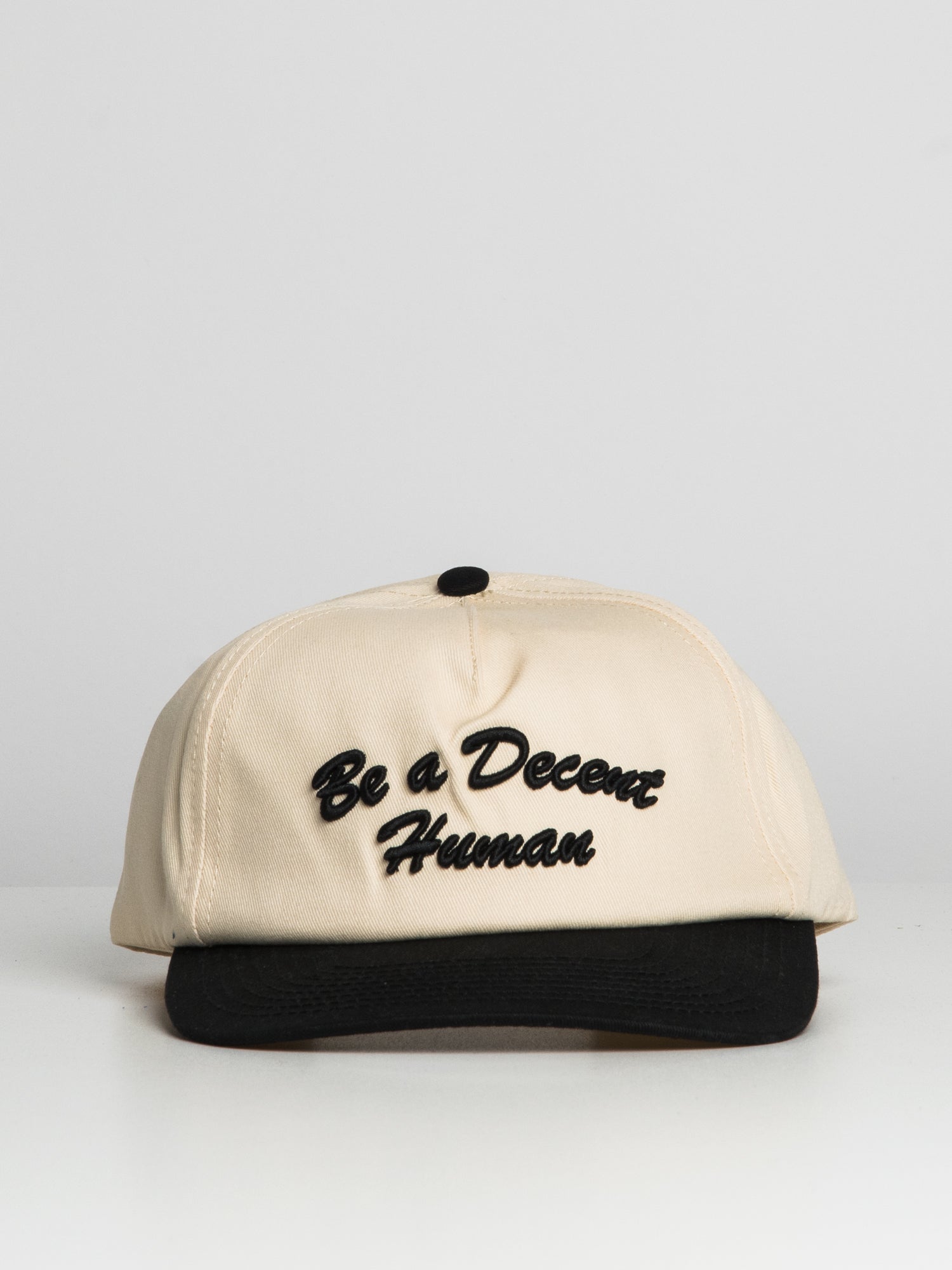 Barstool Sports Be a Decent Human Baseball Cap - Adjustable Dad Hat for Men & Women - Perfect for Baseball Games, Casual Wear & Sports Fans