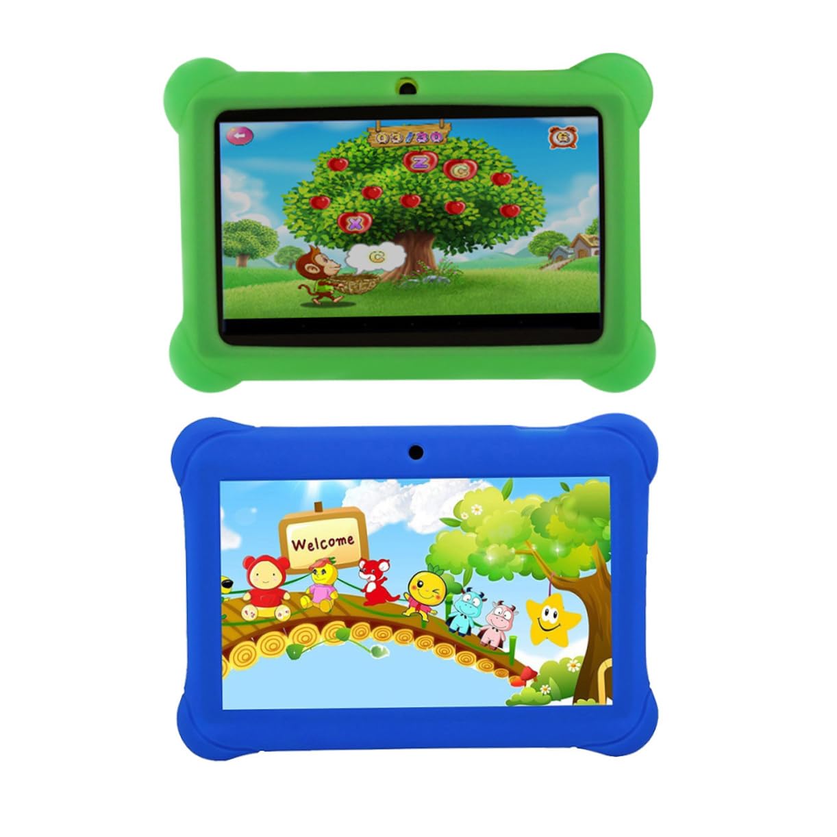 Homoyoyo Kids Tablet 3-Pack - 8GB Storage, Educational Learning Pad for Children Ages 3-8 - Perfect for Home Schooling, Travel & Interactive Playtime