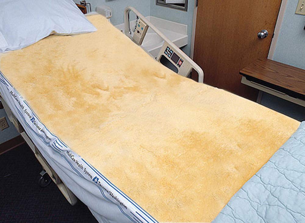 Medical Grade Sheepskin Bed Pad for Pressure Relief - XLTwin Size 39