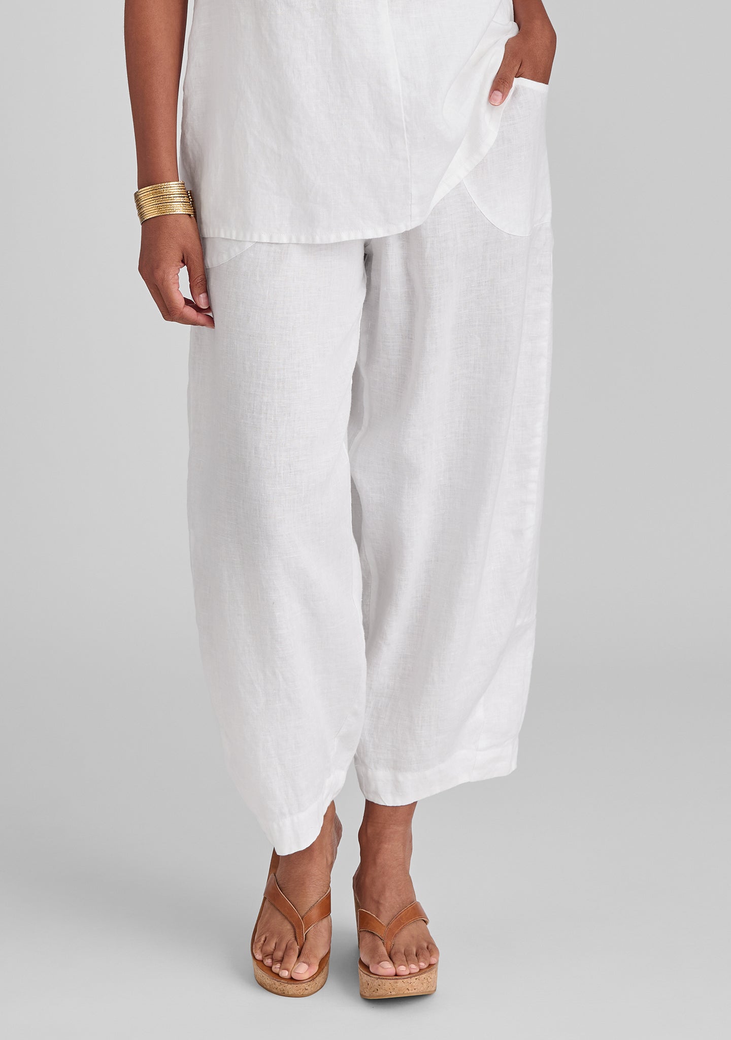 Seamly Linen Pants for Women - Comfortable & Breathable Summer Trousers - Perfect for Casual Wear, Beach Outings & Vacation Travel