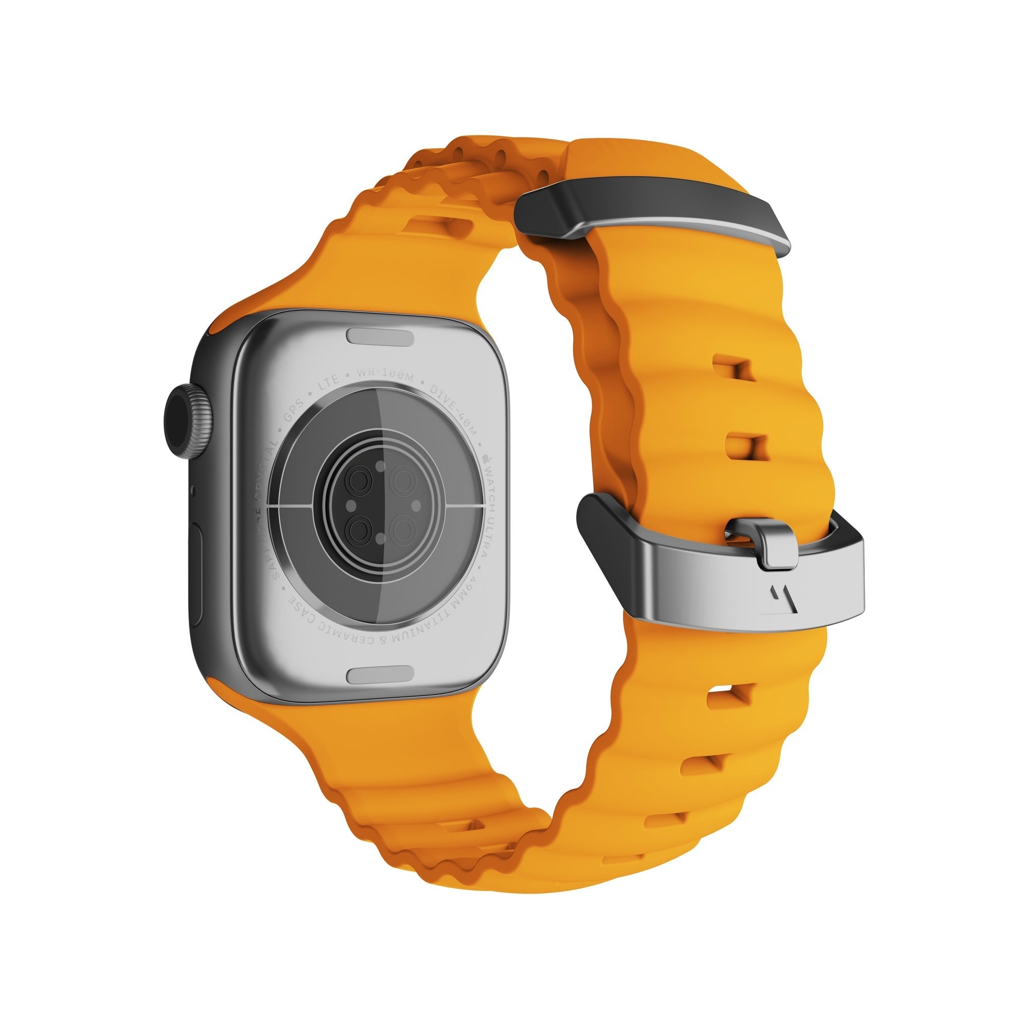 Premium Active Apple Watch Band - Durable & Comfortable Tiger Orange Sport Strap for Workouts, Running & Outdoor Activities