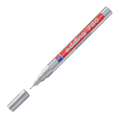 edding 780 Paint Marker Pen - Permanent, Waterproof & Quick-Drying for DIY, Crafts, Signs & Industrial Labeling