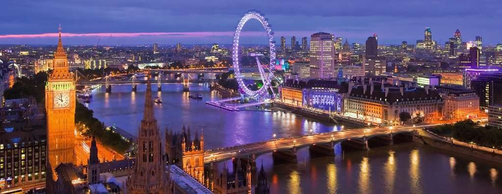 Ravensburger 1000-Piece Adult Jigsaw Puzzle - London at Night Panorama (15064) - Perfect for Family Game Night, Relaxation & Home Decor