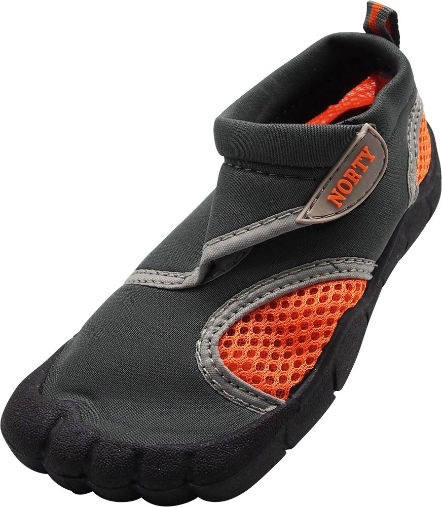 NORTY Kids Water Shoes for Boys & Girls - Non-Slip 5-Toe Design for Toddlers & Little Children - Perfect for Beach, Pool, Swimming & Outdoor Play