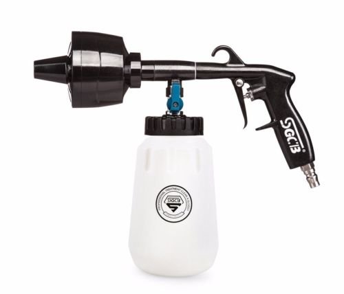 SGCB Foam Cannon Gun - 90 PSI Foam Blaster with 1L Bottle, Adjustable Valve Pressure Washer Sprayer for Car Detailing | Compatible with 1/4