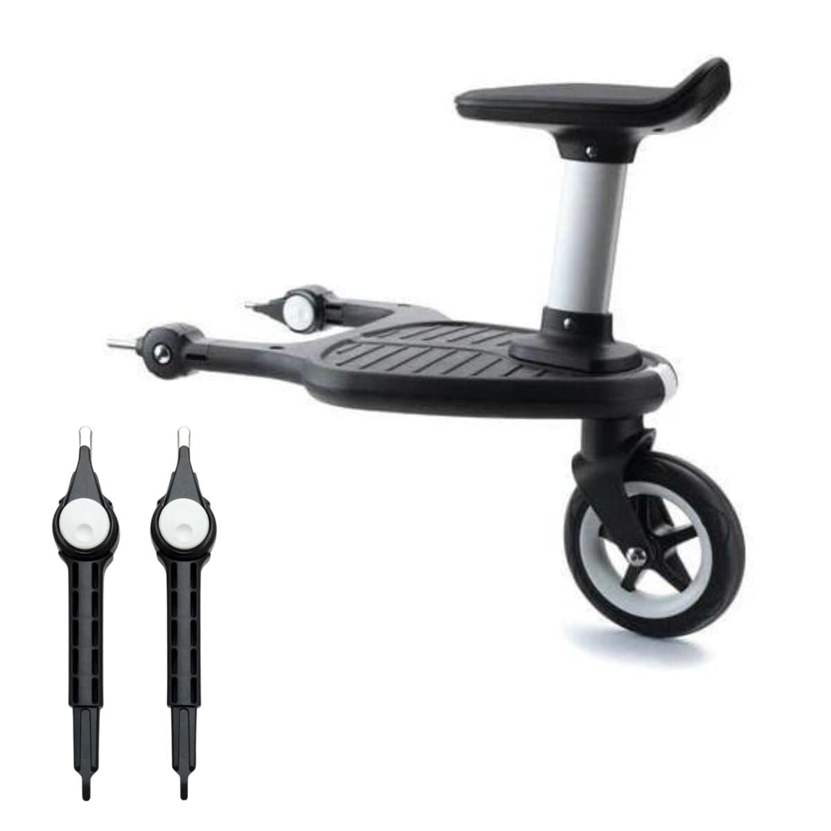 Bugaboo Comfort Wheeled Board with Adapter for Butterfly Stroller - Universal Ride-On Board for Kids, Perfect for Travel & Outdoor Adventures
