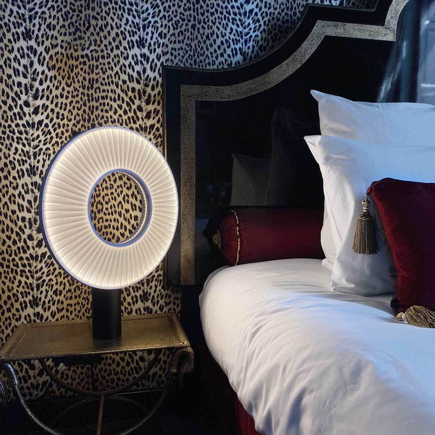 Vespera Modern Table Lamp - Stylish Bedside & Living Room Lighting for Home Decor | Perfect for Reading, Relaxing & Nightstand Use