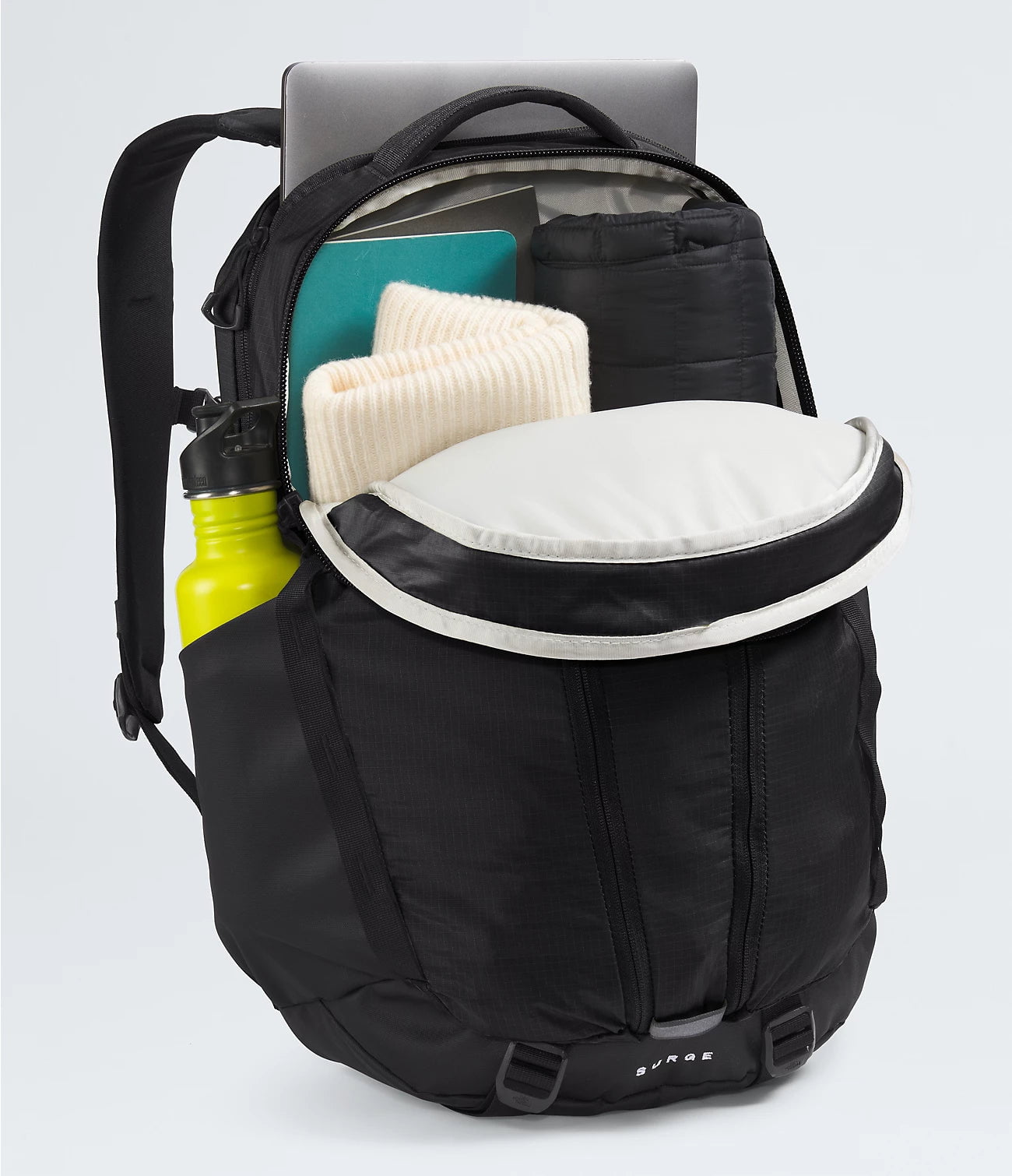 The North Face Surge Backpack - Lightweight Laptop Backpack for Men & Women, Water-Resistant Travel & Commuter Daypack for Work, School & Outdoor Adventures