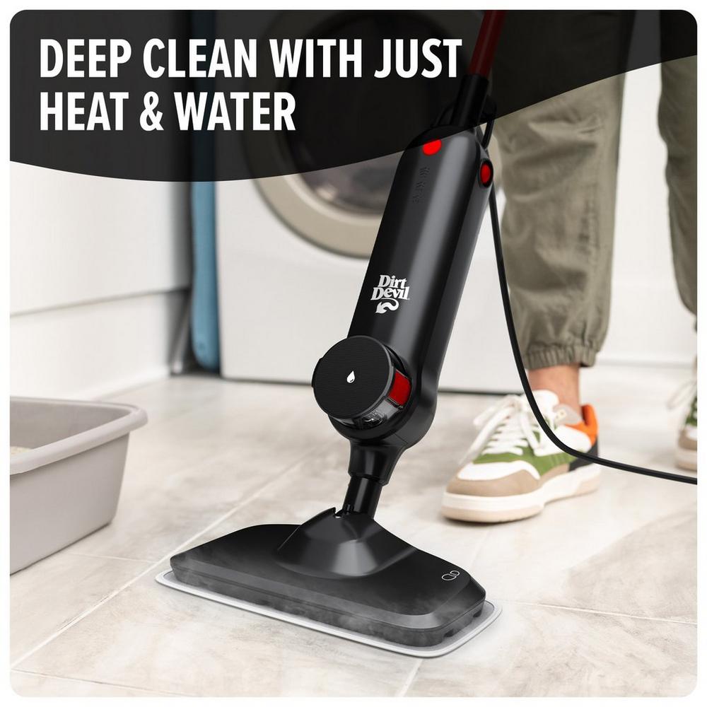 Best Steam Mop with 4-Pack Steam Water Refills - Deep Cleaning for Hardwood Floors & Tile - Perfect for Home & Office Use