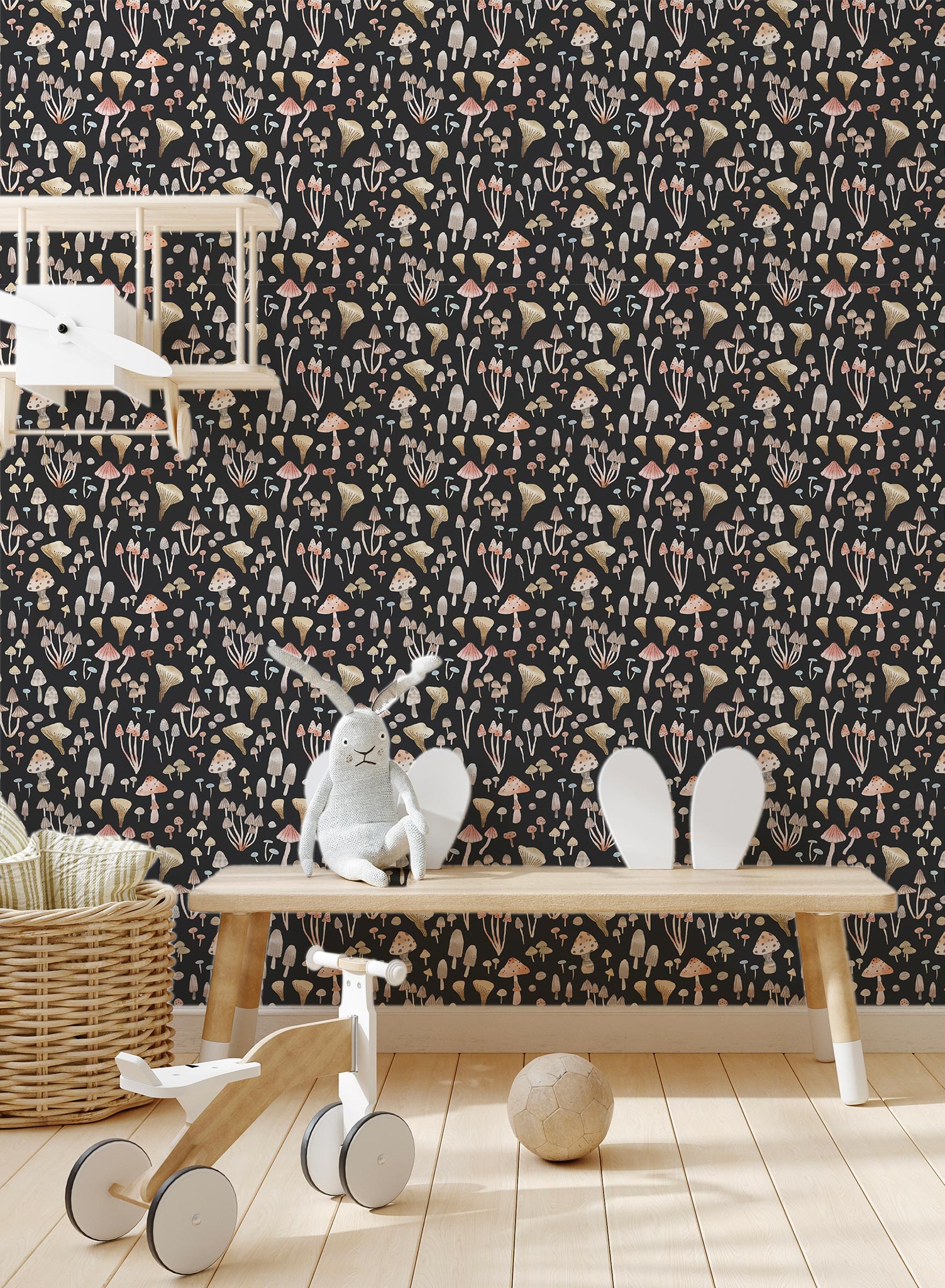 Myco Wallpaper - Premium Peel and Stick Wallpaper for Home Decor, Easy to Install & Removable - Perfect for Bedrooms, Living Rooms, and Offices
