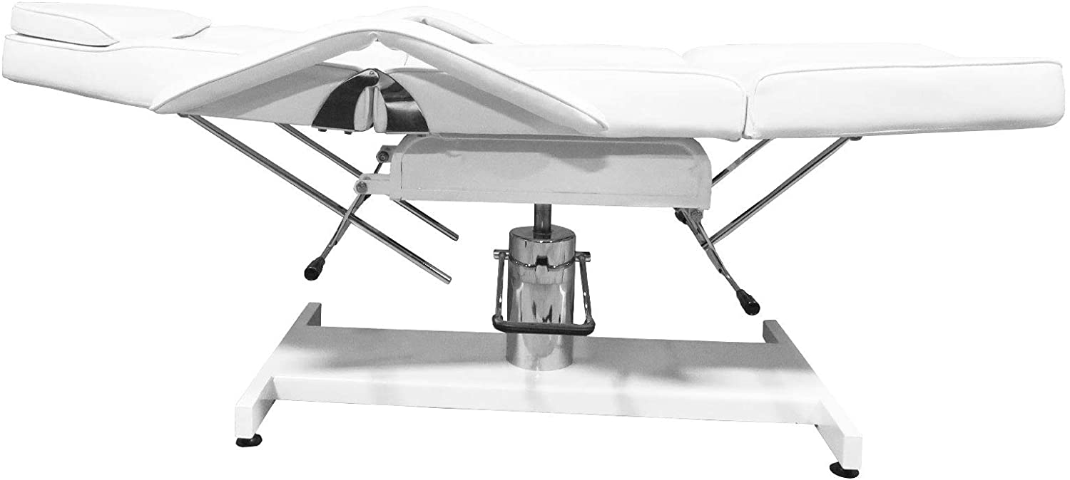 Greenlife Hydraulic Facial Bed 911/912 - Professional Adjustable Massage Table for Spa & Salon - Perfect for Facials, Massage Therapy, and Beauty Treatments