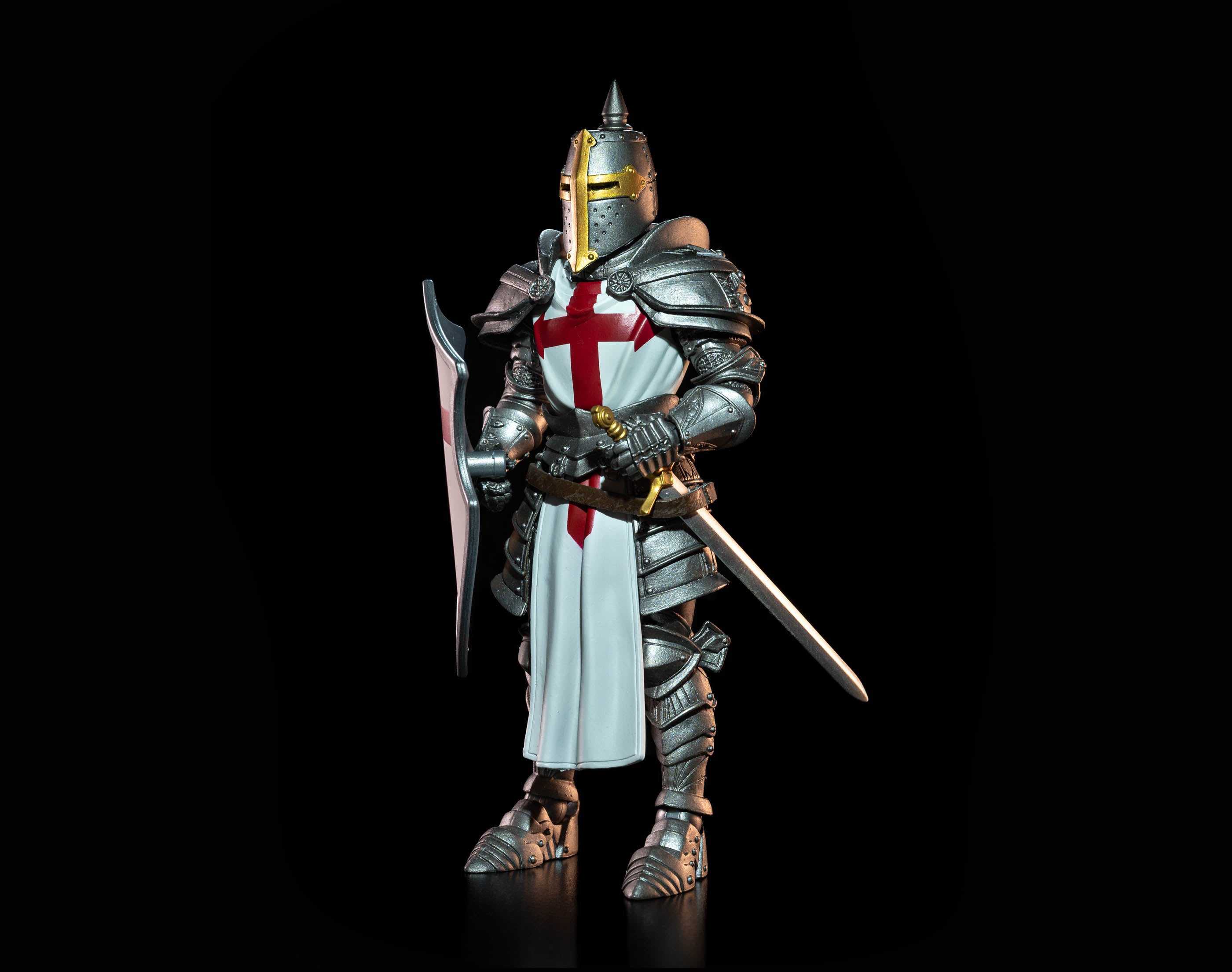 Mythic Legions Order of Eathyron Templar Knight LB (Legion Builder) - Fantasy Action Figure for Collectors & Role-Playing Games | Medieval Warrior Display & Battle Scenes