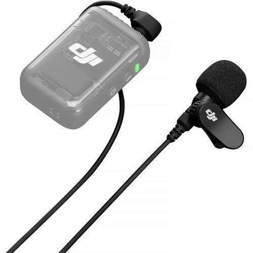 DJI Lavalier Microphone for Mic 2 - Professional Wireless Clip-on Mic for Vlogging, Interviews & Content Creation - Perfect for YouTube, TikTok & Live Streaming