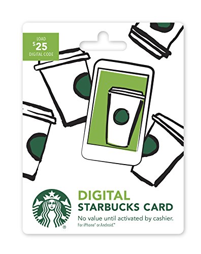 Starbucks Digital Gift Card - Email Delivery with eGift Code - Perfect for Birthdays, Holidays & Corporate Gifts