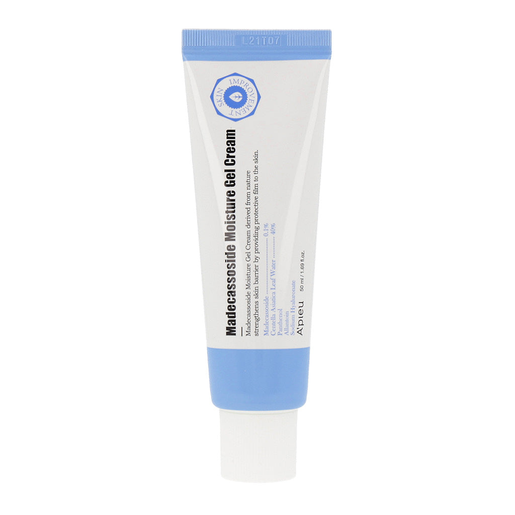 A'PIEU Madecassoside Moisture Gel Cream 50ml - Soothing Hydrating Face Moisturizer for Dry & Sensitive Skin | Perfect for Daily Skincare Routine & Post-Sun Care