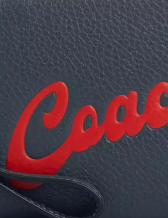 Coach Corner Zip Wristlet with Signature C Logo - Stylish Crossbody Wallet for Women | Perfect for Everyday Use, Travel & Night Out