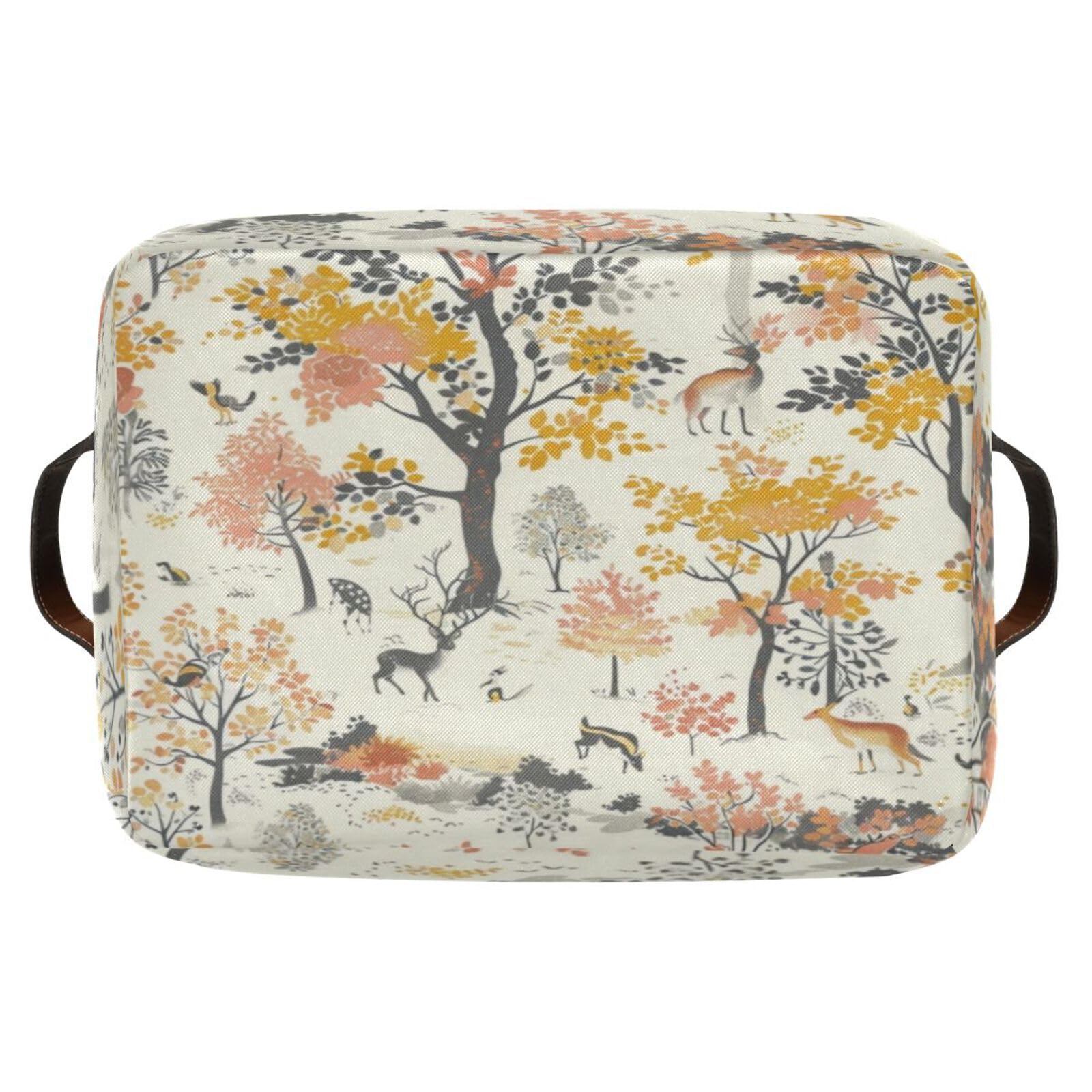 Large Fabric Storage Bins with Handles - Closet & Shelf Organizers for Clothes, Toys, Home