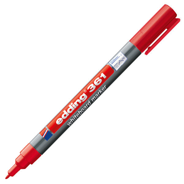 edding 361 Extra Fine Whiteboard Marker Pens - 12 Pack, Low Odor Dry Erase Markers for Whiteboards, Glass, & Non-Porous Surfaces - Ideal for Office, Classroom, Home & Presentations