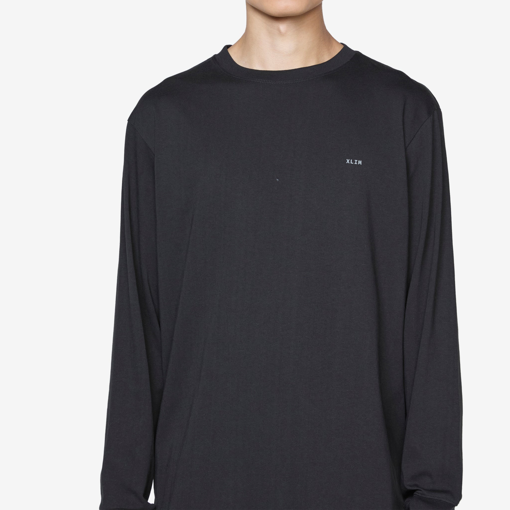 Ep.5 01 Long Sleeve Black T-Shirt for Men - Comfortable Cotton Crewneck Shirt for Casual Wear, Work & Everyday Outfits