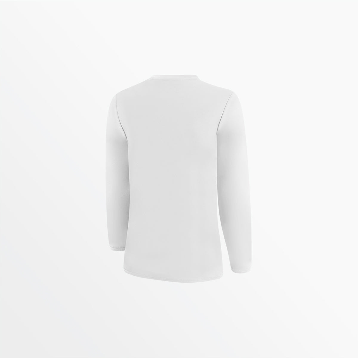 Women's Basic Crew Neck Long Sleeve Polyester T-Shirt - Soft Comfort Fit Casual Top for Everyday Wear, Work & Layering