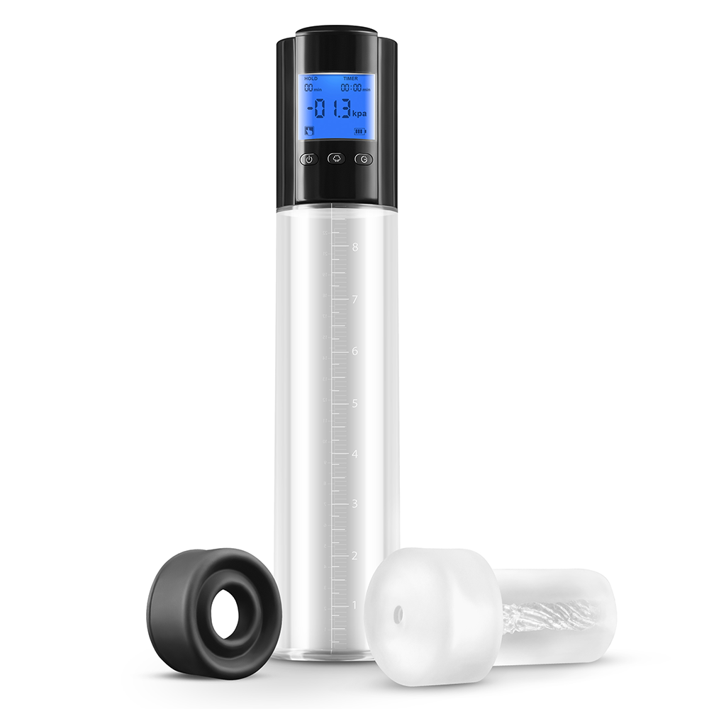 Viking Programmable LCD Penis Pump - Electric Male Enhancement & Masturbation Device for Stronger Erections - Perfect for Solo Play & Couples Intimacy