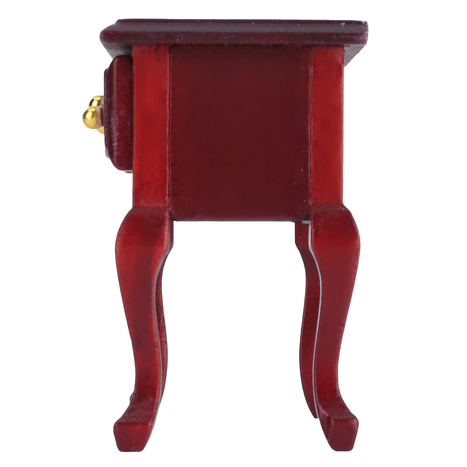 Mini Wooden Dollhouse Table - DIY Miniature Dollhouse Desk Furniture Accessories for Doll House - Perfect for Dollhouse Decor, DIY Projects & Collectibles