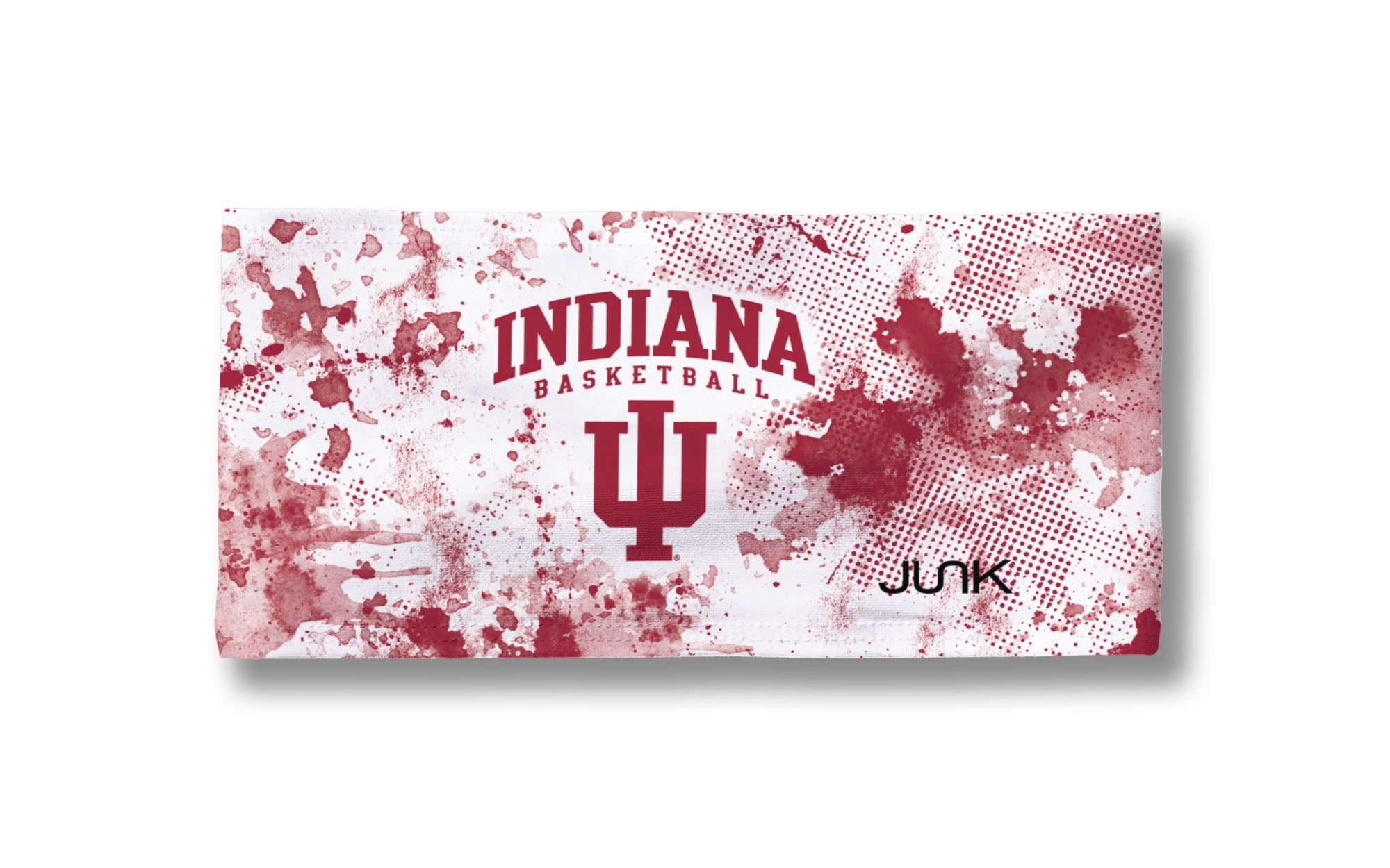 Indiana University Basketball Logo Big Bang Lite Headband - Moisture Wicking Sports Headband for Running, Workouts & Basketball Games
