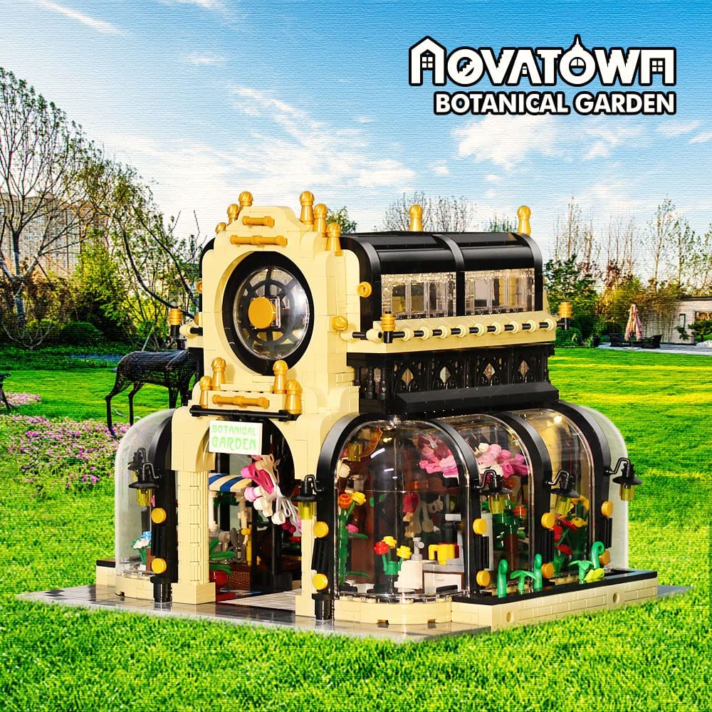 Mould King 16019 The Botanical Garden MOC Building Blocks Set - 2,147 Pieces for Adults, Creative DIY Flower Plant Model Kit | Perfect for Home Decor, Office Display & Relaxing STEM Activity