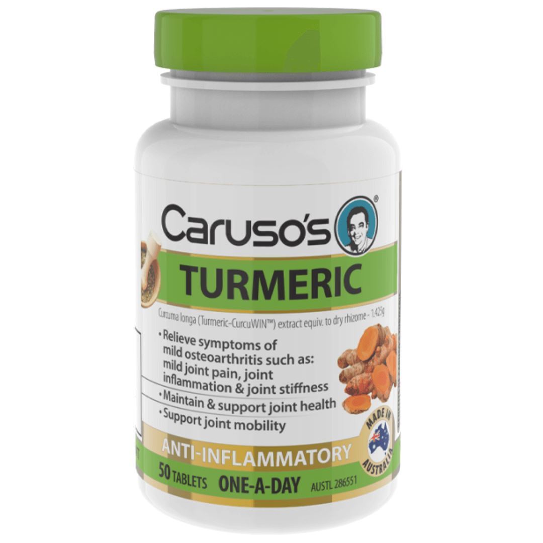 Organic Turmeric Root Powder - Premium Quality, Non-GMO, Gluten-Free for Cooking, Tea & Health Benefits | Caruso's Brand