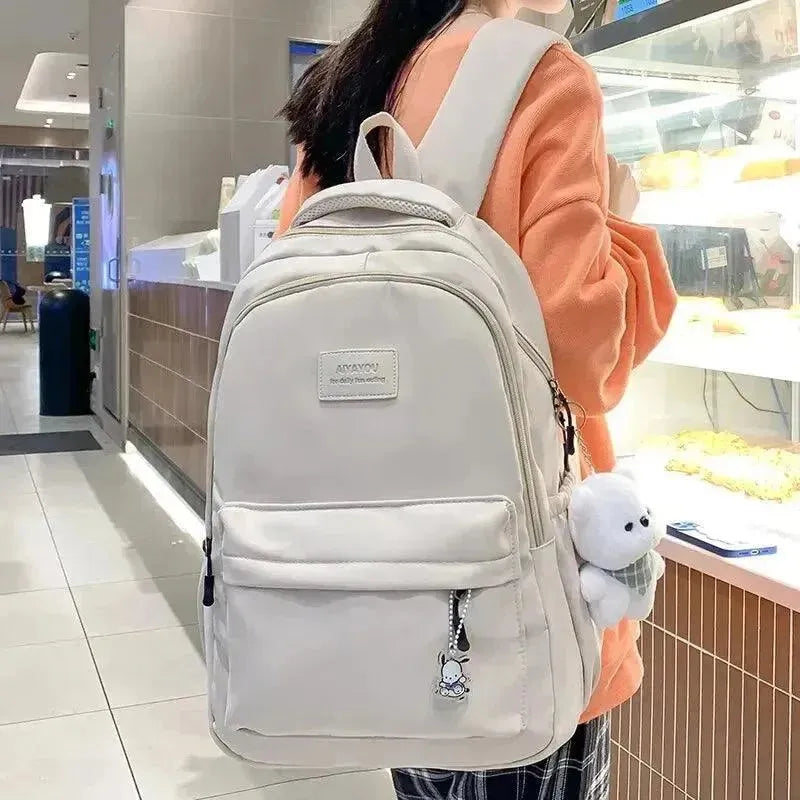 Waterproof Nylon Fashion Backpack for Teens - Lightweight School Backpack, Travel Daypack for Boys & Girls - Perfect for College, Hiking & Daily Use