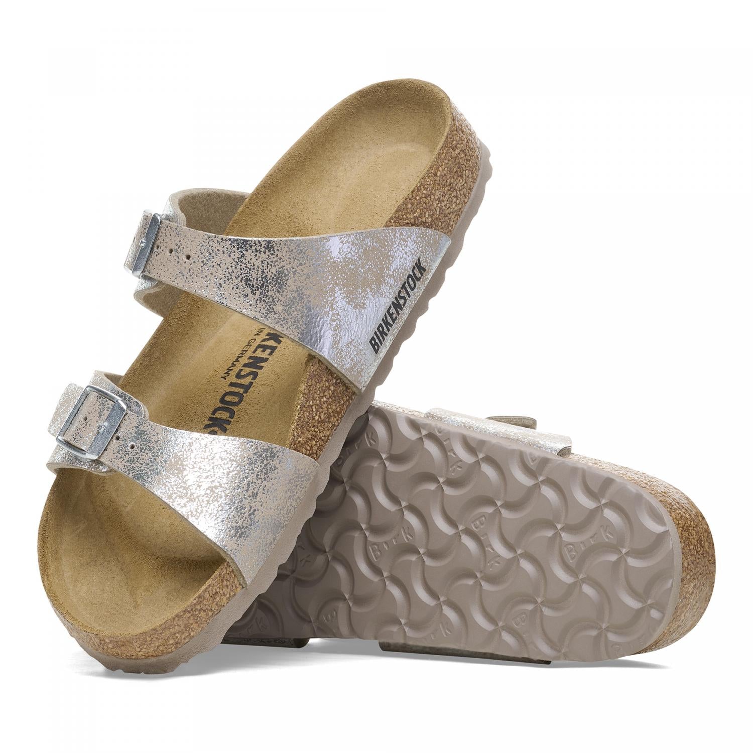 Birkenstock Sydney Women's Sandals - Comfortable & Stylish Cork Footbed Slides for Casual Wear, Beach, and Everyday Use