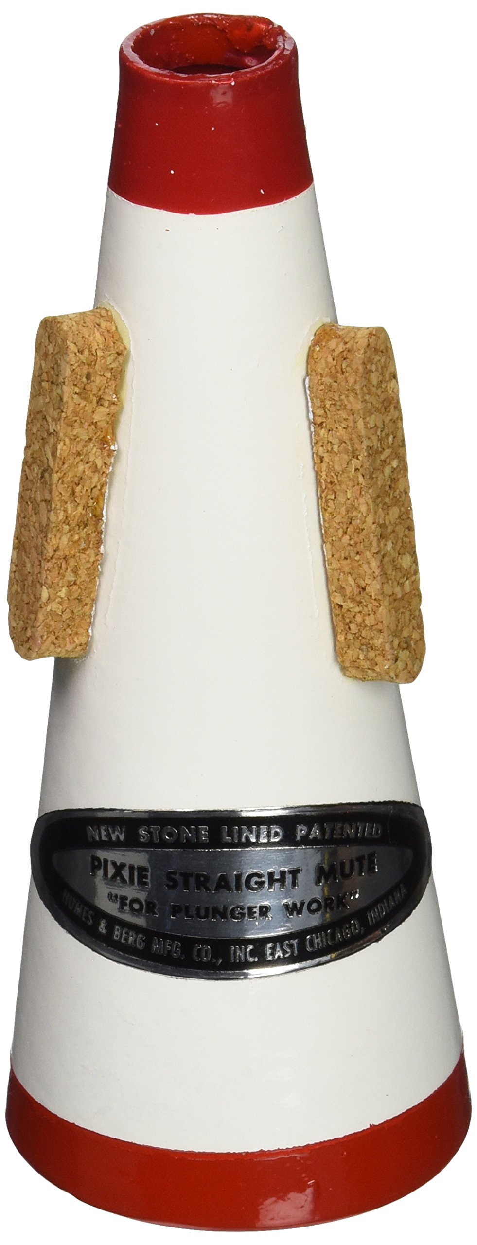 Humes & Berg 122 Stonelined Glenn Miller Tuxedo Short Straight Plunger Trumpet Mute - Perfect for Jazz, Big Band & Studio Performances