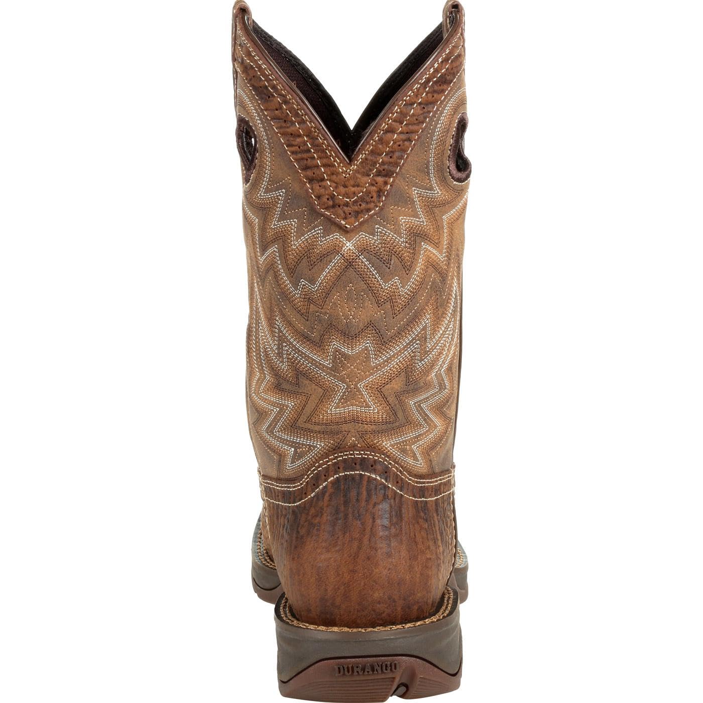 Durango Men's Rebel Western Boot - Genuine Leather Cowboy Boots for Men, Comfortable & Durable Riding Boots - Perfect for Rodeo, Country Music Festivals & Outdoor Adventures