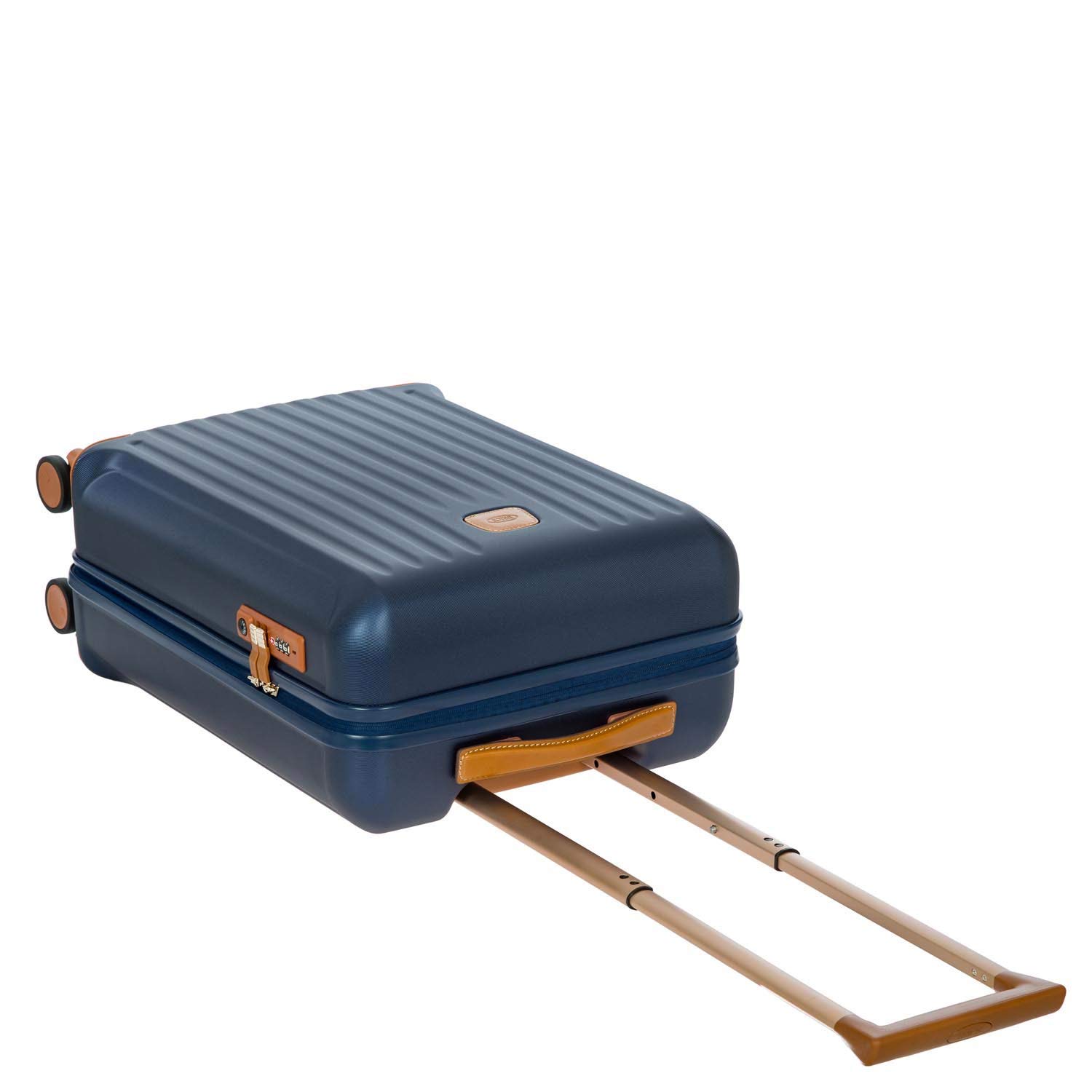 Bric's Capri 21 Inch Ultralight International Carry-On Spinner Suitcase - Matte Blue | Compact & Durable Hardshell Luggage for Business Travel & Weekend Getaways