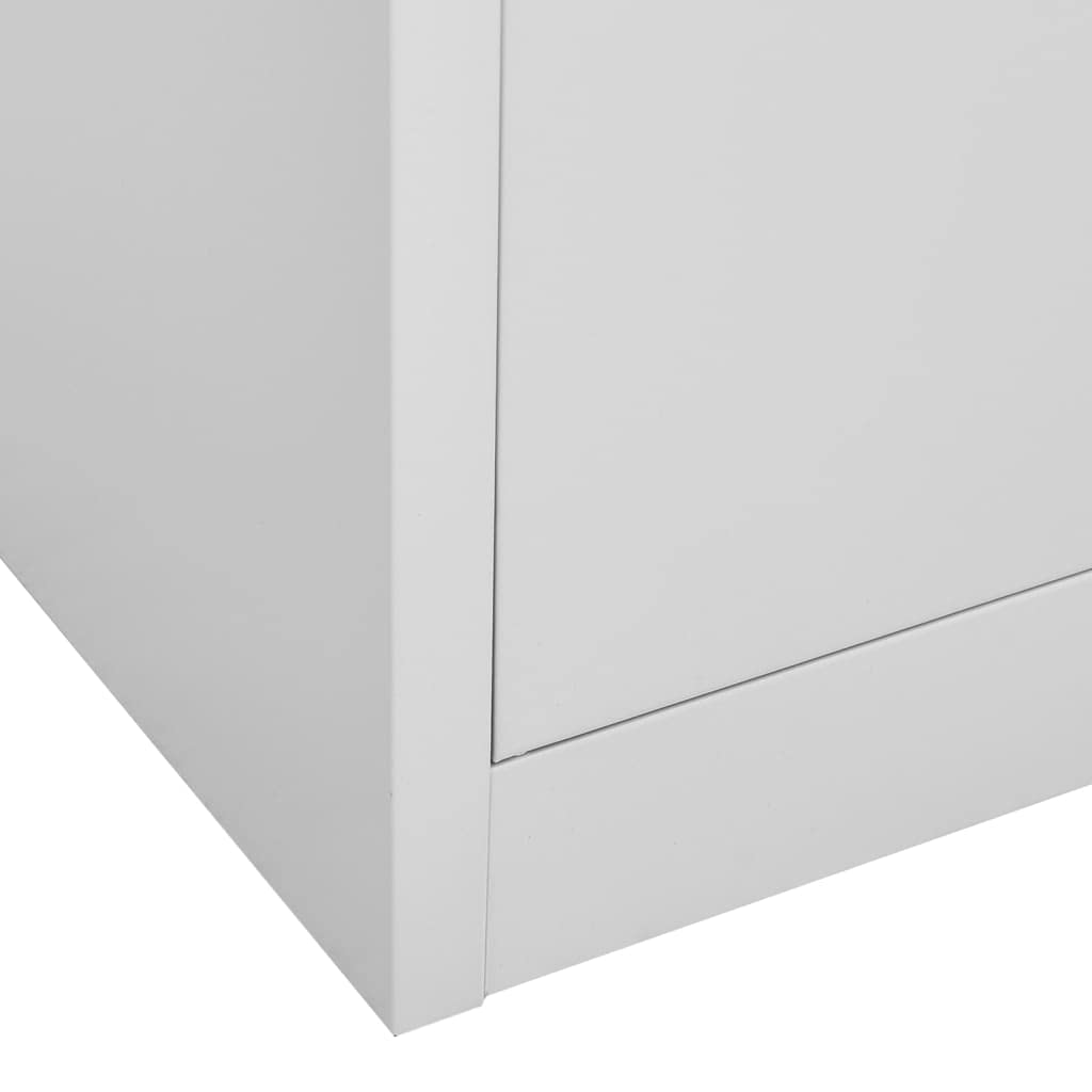 Steel File Cabinet with Lock - 35.4