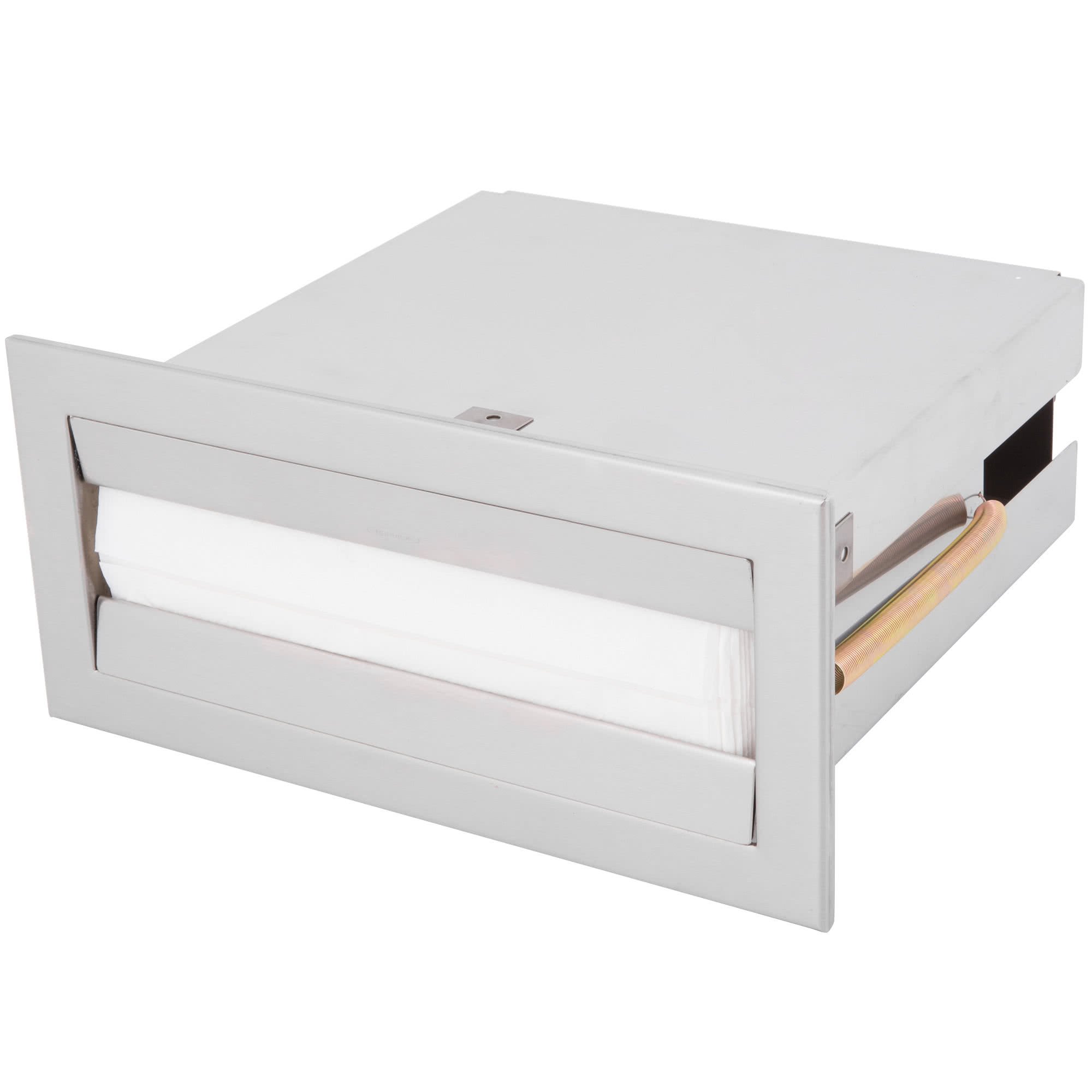 B-526 TrimLine Countertop C-Fold & Multi-Fold Paper Towel Dispenser by TableTop King - Perfect for Restaurants, Kitchens, and Office Break Rooms