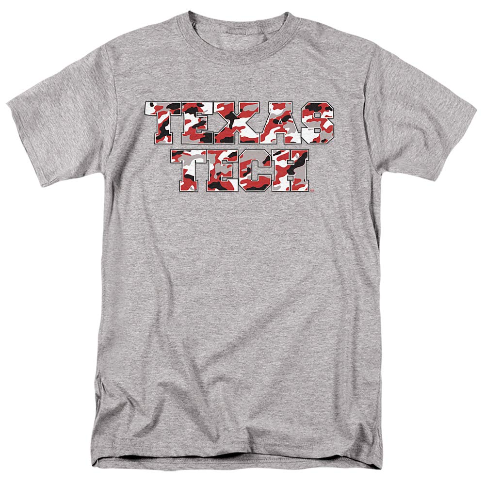 Texas Tech University Official Camo Unisex T-Shirt for Men & Women - Comfortable Cotton Tee for College Fans, Game Day & Casual Wear