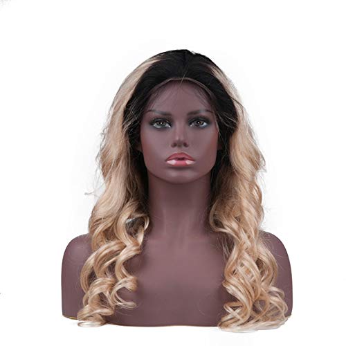 Realistic PVC Female Mannequin Head with Wig - Fashion Display Stand for Jewelry, Hats, Glasses & Headphones | Perfect for Boutiques, Salons & Retail Stores